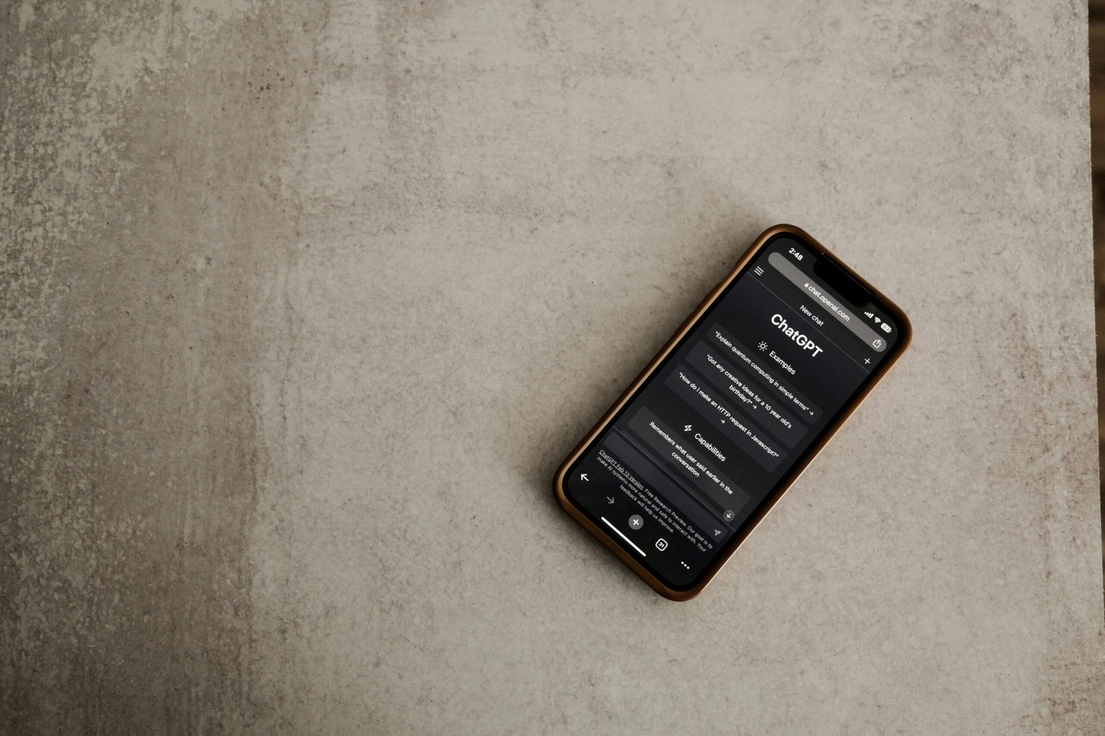 Smartphone and AI tools for enhancing personal productivity and task management.
