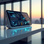 "Unlock Marketing Efficiency with Cutting-Edge AI Tools for Enhanced Campaign Optimization" "A sleek, silver marketing console in a modern office, showcasing AI-powered analytics and data visualizations amidst a serene cityscape at dusk."